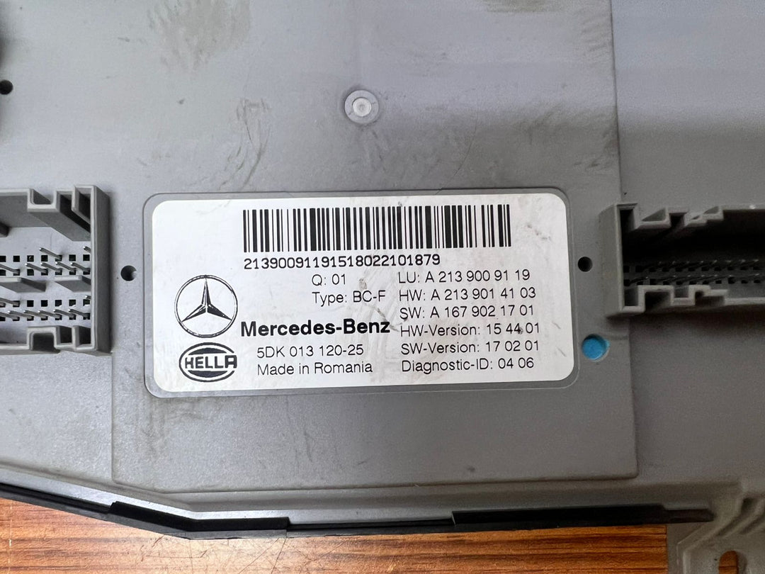 Mercedes-Benz E-Class W213 Body Control Module A2139009119 E-Class OEM