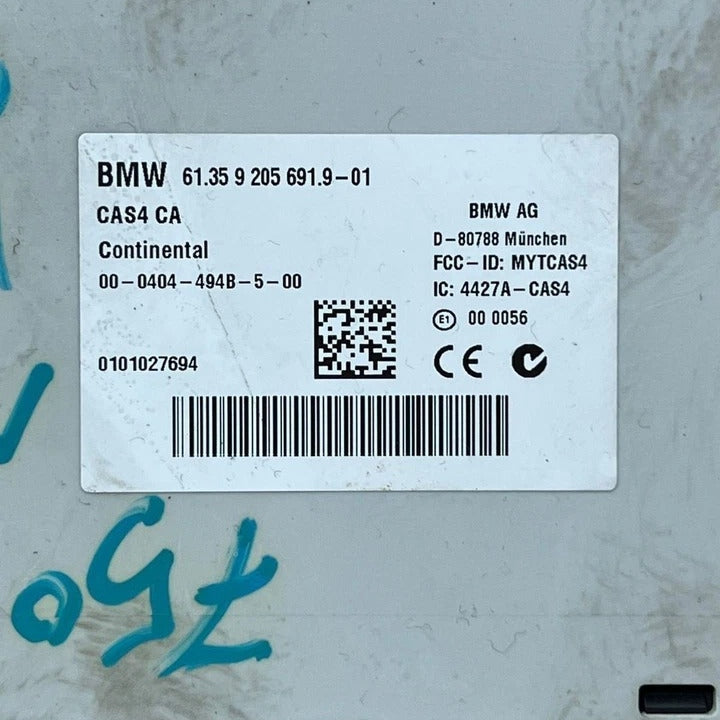 2009–2012 BMW 750i F01 F02 N63 4.4L V8 Engine Control Module ECU Set (7604075) – OEM