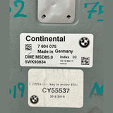 2009–2012 BMW 750i F01 F02 N63 4.4L V8 Engine Control Module ECU Set (7604075) – OEM