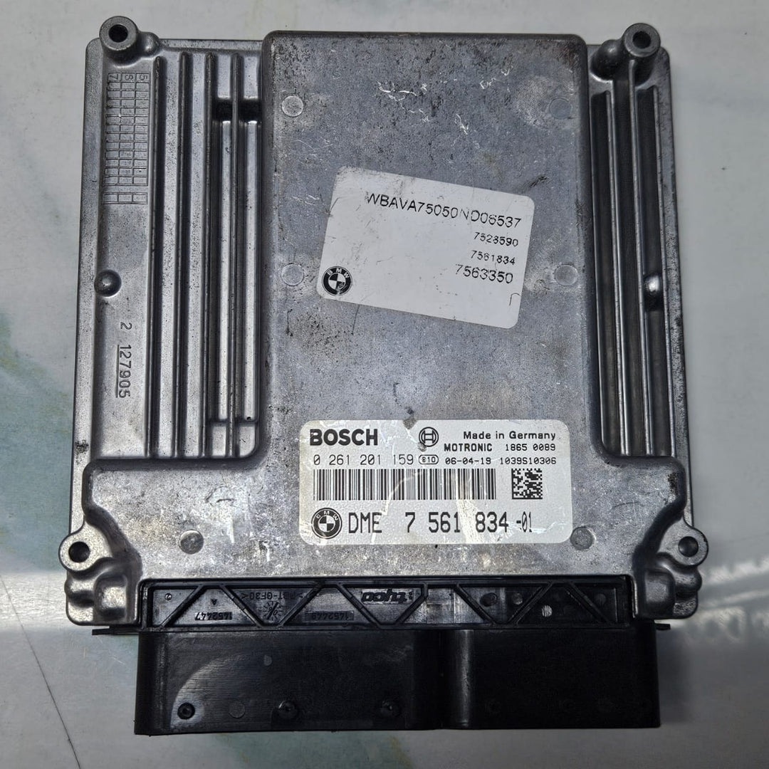 2006 BMW E90 320i N46 Engine Control Unit DME ECU ONLY 7561834 OEM USED