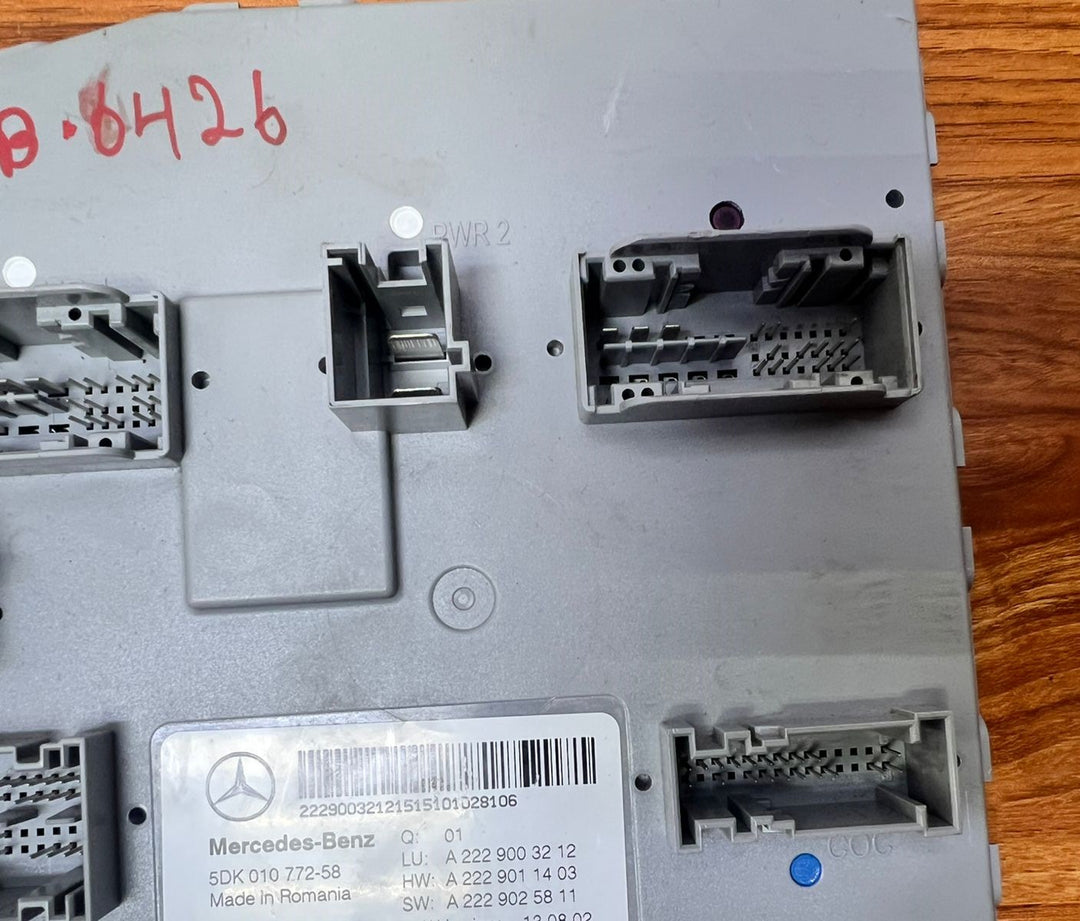 2015-2017 Mercedes-Benz S550 SAM Body Control Unit A2229003212 S-Class W222 OEM