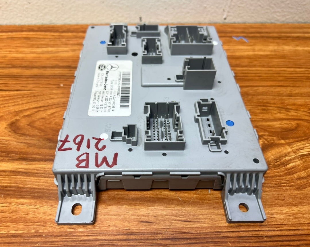 Mercedes-Benz S-Class Rear SAM Body Control Module A2229005614 W222 V222 X222 OEM