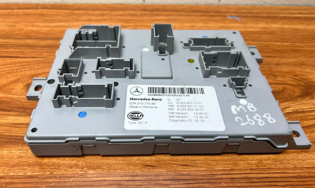 Mercedes-Benz C-Class SAM Body Control Module A2229006007 W205 W222 S-Class OEM