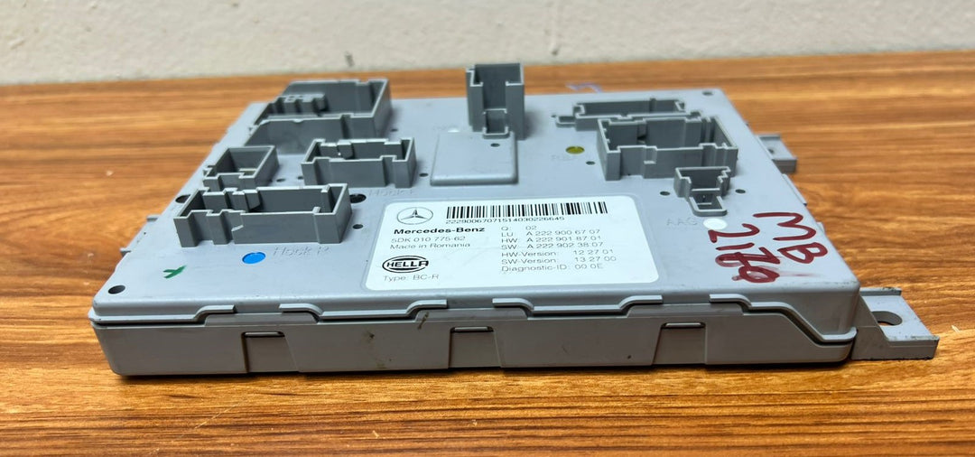 Mercedes-Benz S-Class Rear SAM Body Control Module A2229006707 W222 OEM