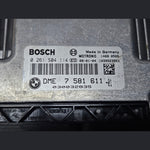قم بتحميل الصورة إلى عارض الصور، BMW E90 E60 320i N46N Engine Control Unit DME ECU SET 7581611 OEM USED