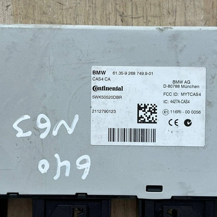 2008–2015 BMW 750i F02 F06 F12 N63 Engine Control Unit ECU Set (7633374) – OEM