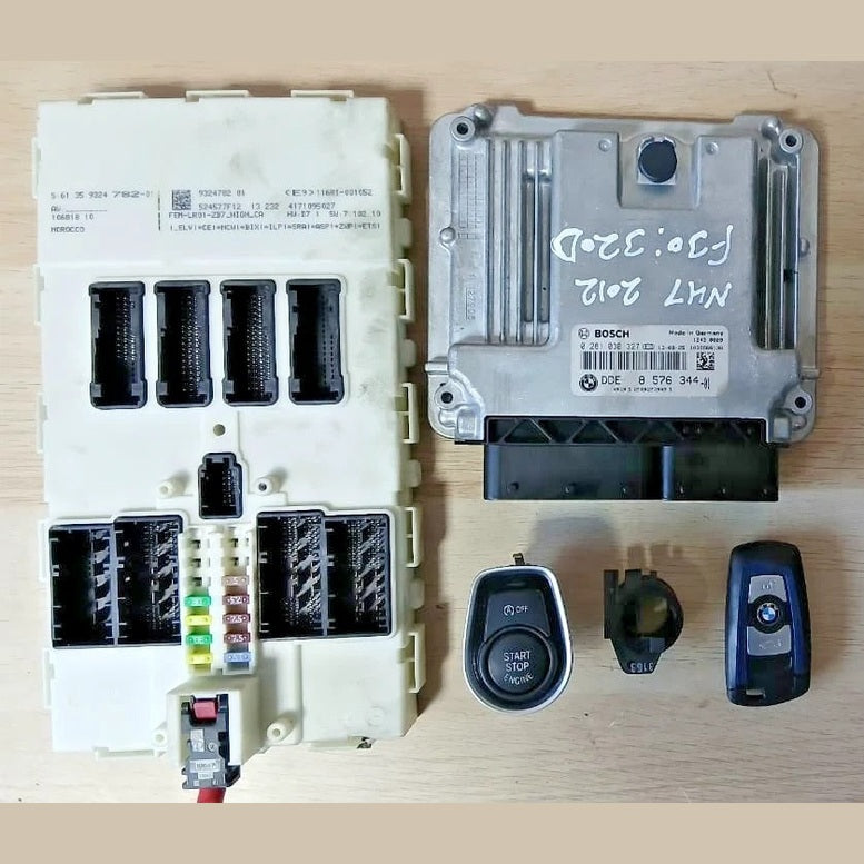 BMW F30 320d N47 Diesel DDE Engine ECU Kit Control Module (8576344) – OEM