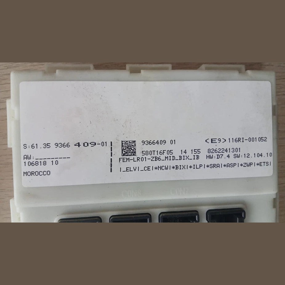 BMW F30 N20B20B Engine ECU DME FEM Set No Key (8631725) – OEM