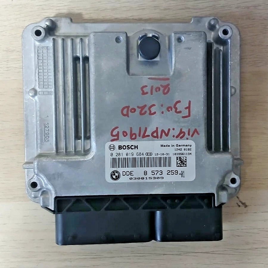 BMW F30 320d N47N Diesel DDE Engine ECU Kit Control Module (8573259) – OEM