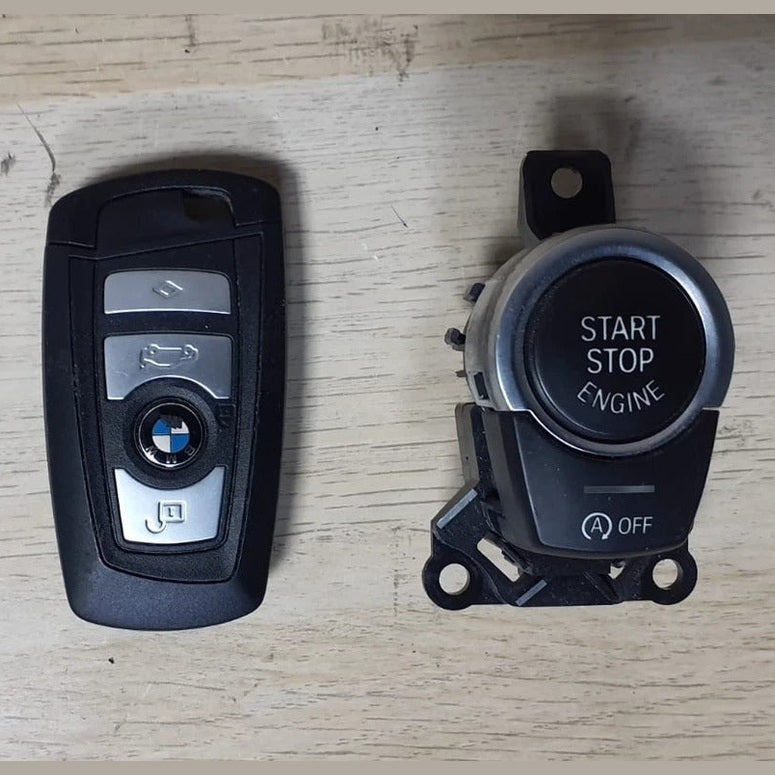 BMW F10 528i N20 CAS4 FEM Basic Control Unit ECU Set With Key (8664661) – OEM