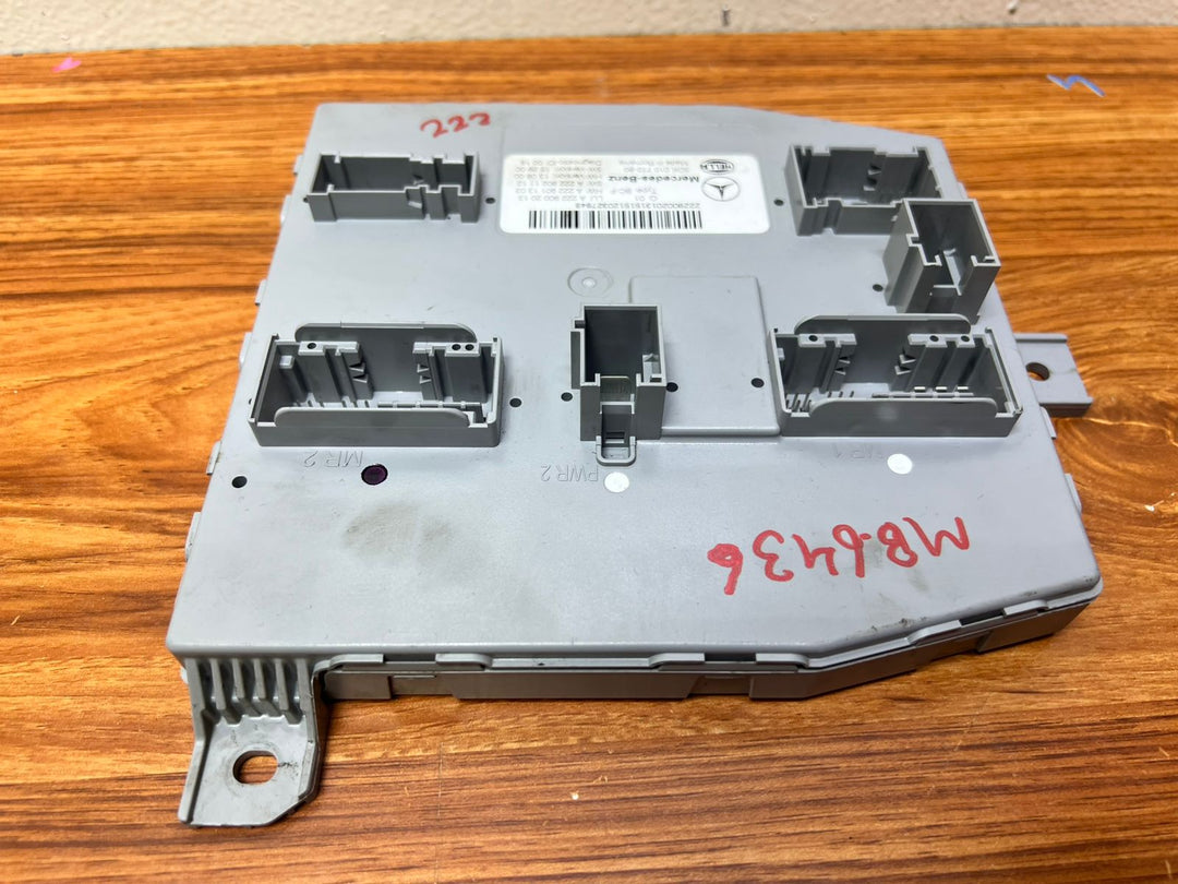 Mercedes-Benz S-Class Front SAM Body Control Module A2229002013 W222 V222 X222 OEM