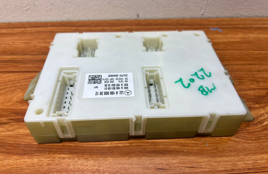 2014-2016 Mercedes-Benz GL450 Rear SAM Control Module A1669003912 X166 GL500 GL550 OEM