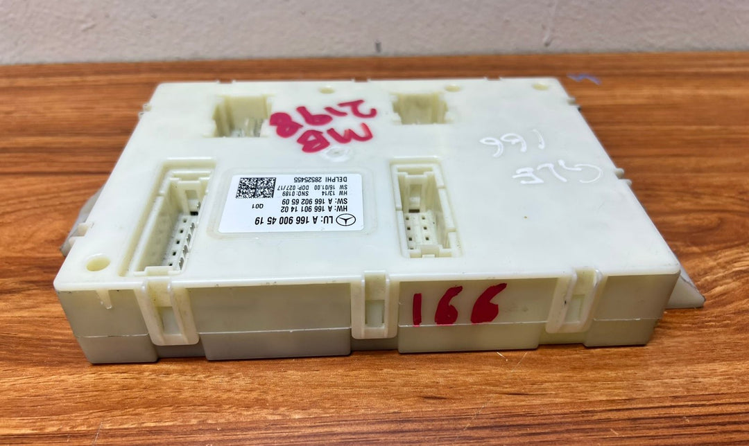 Mercedes-Benz GLE ML GL Rear SAM Signal Activation Control Module A1669004519 W166 X166 OEM