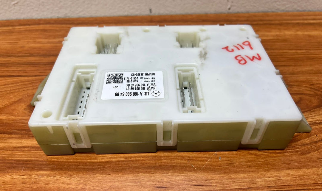 2014 Mercedes-Benz GL450 SAM Signal Activation Control Module A1669003408 GL X166 OEM