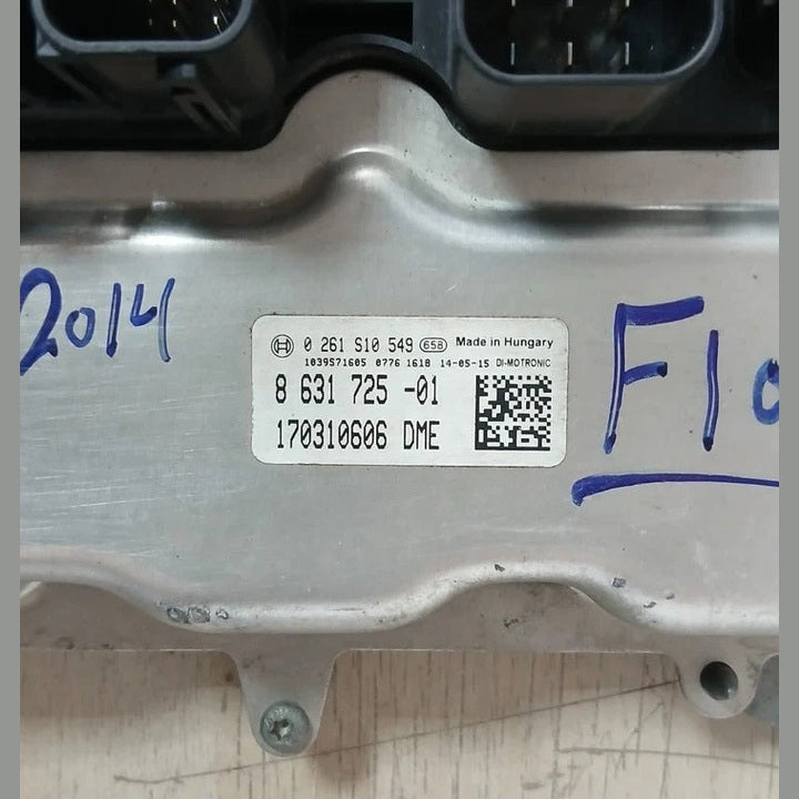 BMW F10 528i N20 Engine Control Unit DME ECU Set With Key (8631725) – OEM 2014