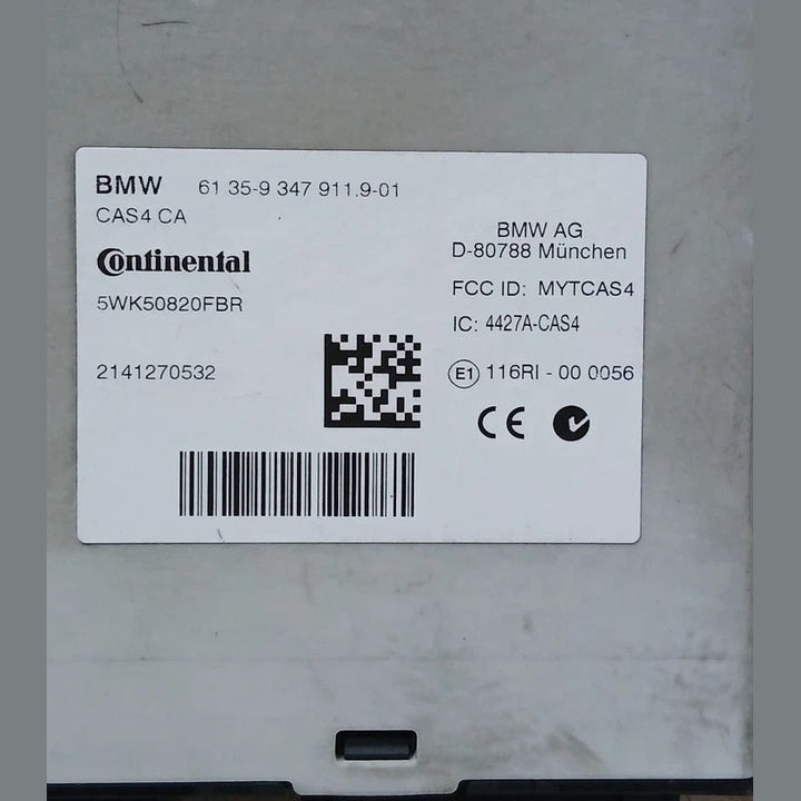 BMW F10 528i N20 Engine Control Unit DME ECU Set With Key (8631725) – OEM 2014