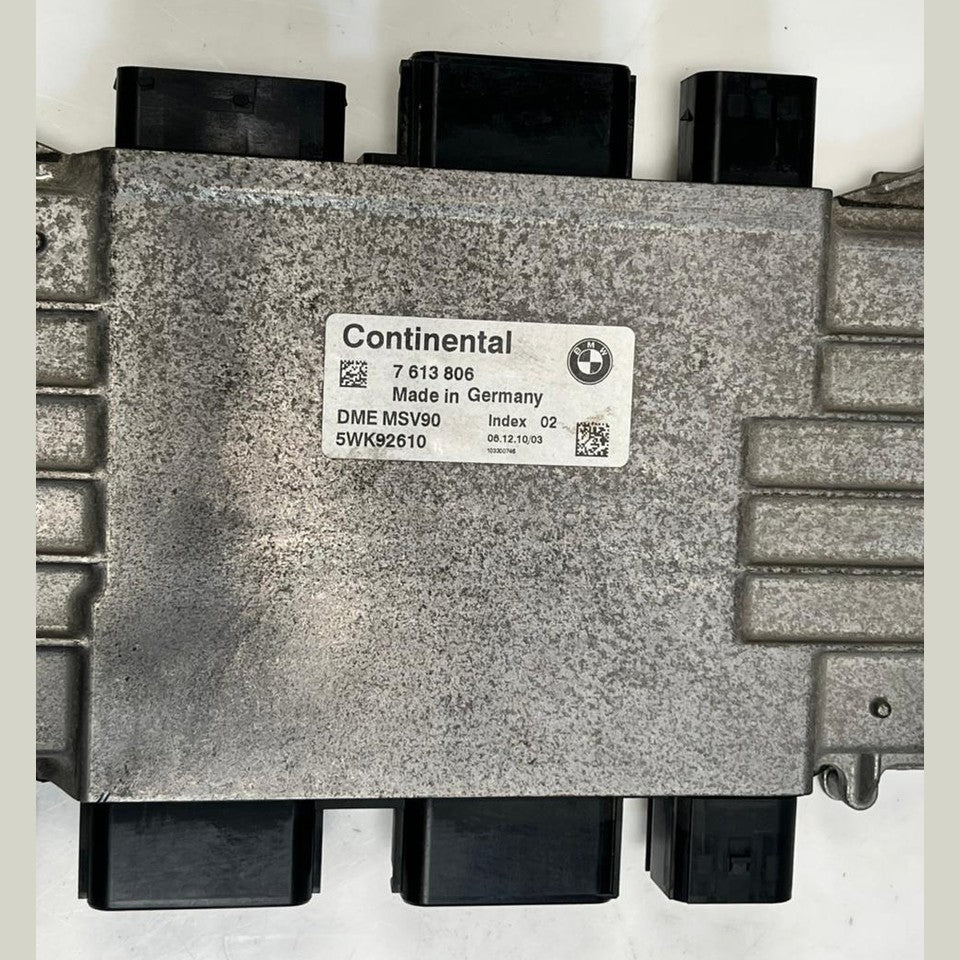 2011 BMW F10 530i N52N Engine Control Module ECU Set DME MSV90 + CAS4 (7613806) – OEM