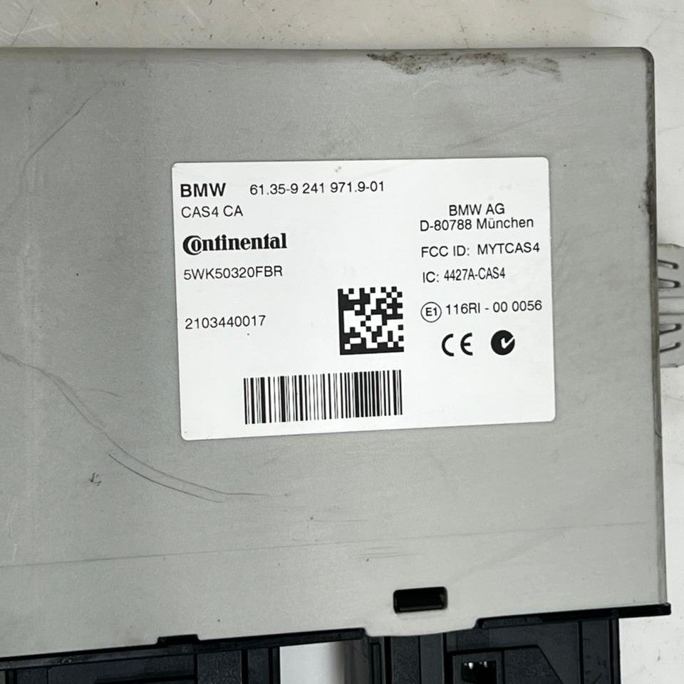 2011 BMW F10 530i N52N Engine Control Module ECU Set DME MSV90 + CAS4 (7613806) – OEM