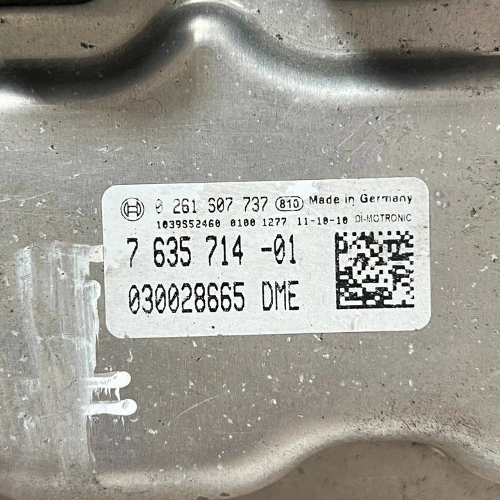 BMW F10 520i X3 N20 Engine Control Unit DME ECU Set + CAS4 + Key (7635714) – OEM