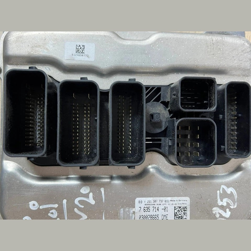 BMW F10 520i X3 N20 Engine Control Unit DME ECU Set + CAS4 + Key (7635714) – OEM