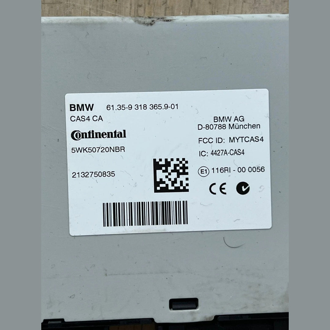 BMW F10 N20 Engine Control Unit DME ECU Set + CAS4 + Key (8617551) – OEM