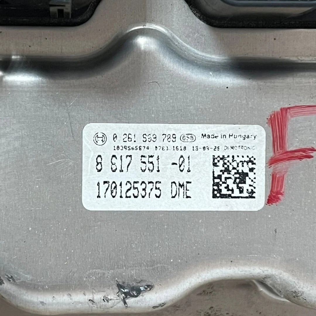 BMW F10 N20 Engine Control Unit DME ECU Set + CAS4 + Key (8617551) – OEM