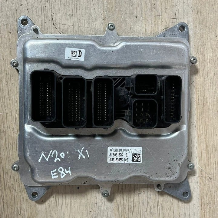 2012 BMW X1 E84 N20 Engine Control Unit ECU Set + CAS3 + 2 Keys (8603576) – OEM