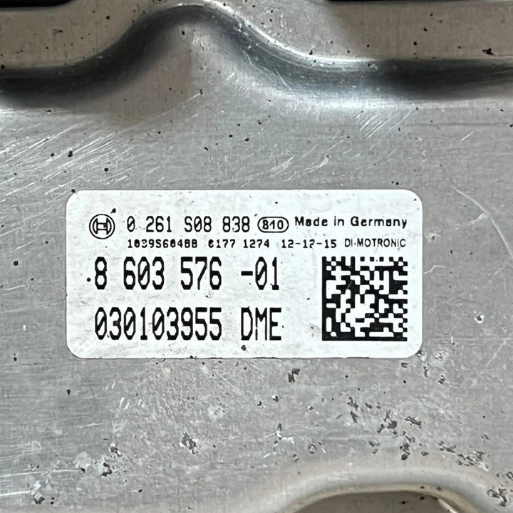 2012 BMW X1 E84 N20 Engine Control Unit ECU Set + CAS3 + 2 Keys (8603576) – OEM