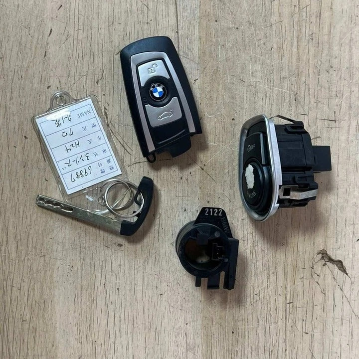 2012 BMW 320i F30 N47D Engine Control Unit Complete Set DDE + FEM + 1 Key (8570932) – OEM