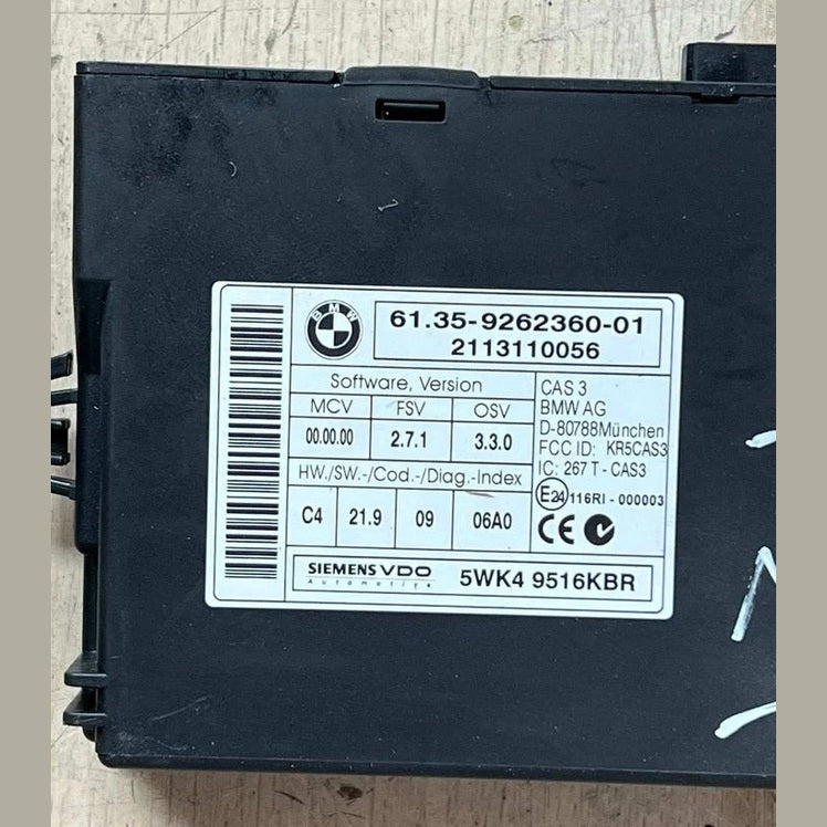 BMW X1 xDrive20i E84 N20 Engine Control Unit ECU + CAS3 + Key Full Kit (7629006) – OEM