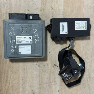 2007 BMW X5 E70 N52 Engine Control Unit ECU Set MSV80 + CAS3 + 1 Key (7576297) – OEM