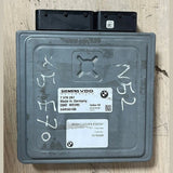 2007 BMW X5 E70 N52 Engine Control Unit ECU Set MSV80 + CAS3 + 1 Key (7576297) – OEM