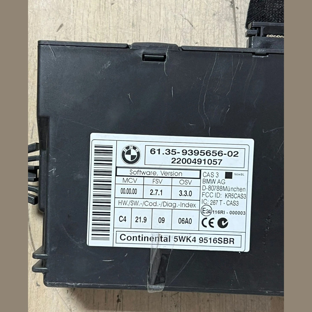 2007 BMW X5 E70 N52 Engine Control Unit ECU Set MSV80 + CAS3 + 1 Key (7576297) – OEM