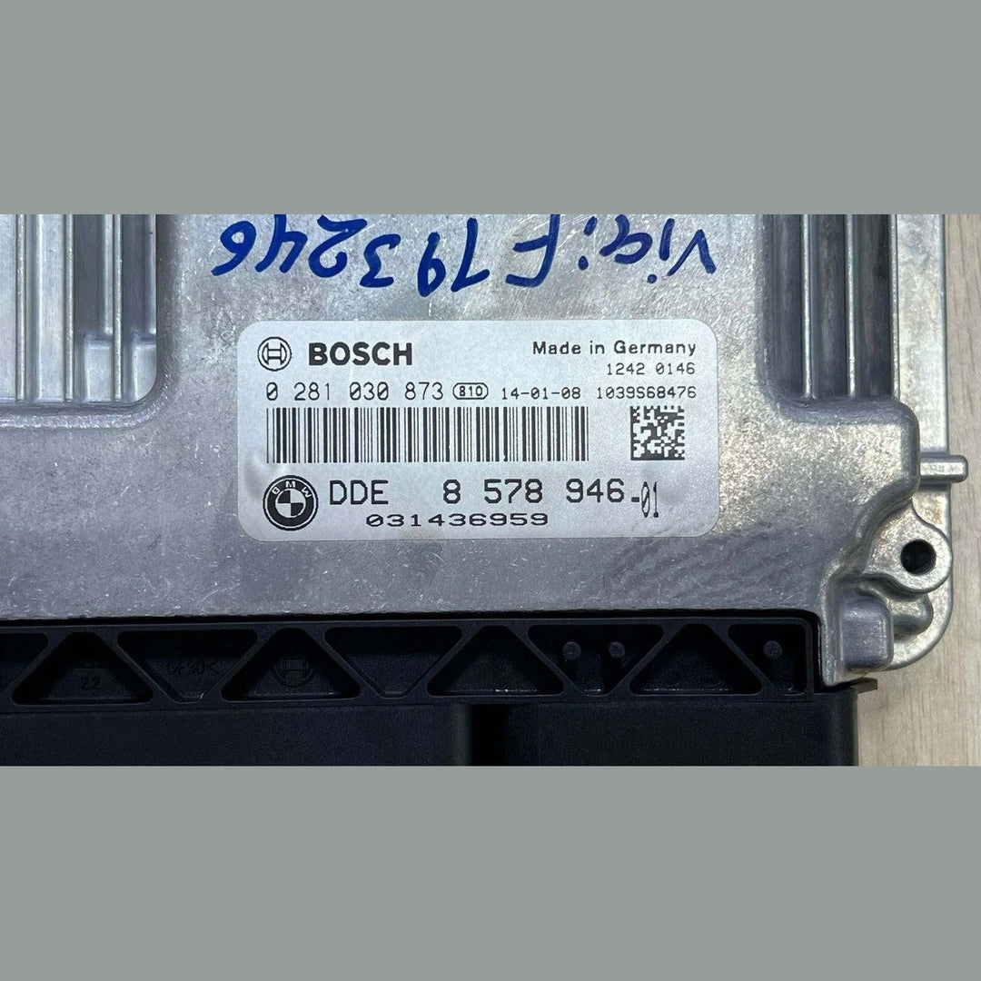 2013 BMW F30 320D N47N Diesel 2.0 Engine Control Unit ECU Set (8578946) – OEM