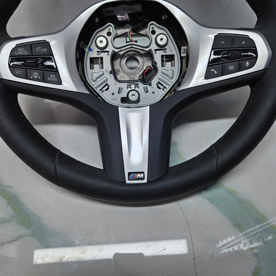 BMW M Sport F40 F44 G20 G21 G22 Leather Steering Wheel 8077415 OEM