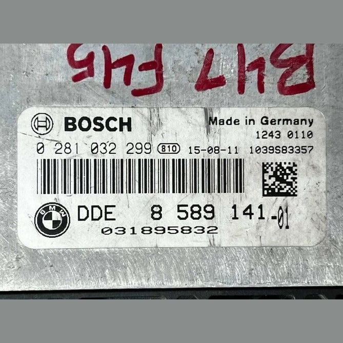 BMW B47 F45 DDE Engine Control Unit ECU Kit + BDC + Key (8589141) – OEM