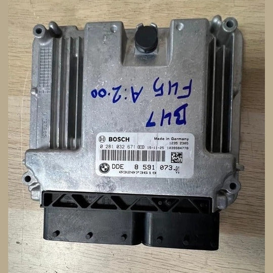 2015 BMW 2 Series F45 B47 Diesel Engine Control Unit ECU Set (8591073) – OEM