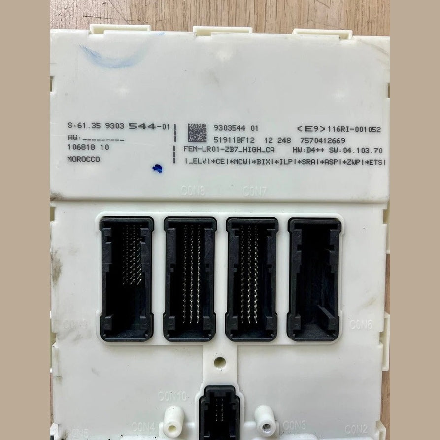 2014–2015 BMW F30 N47D Engine Control Unit DDE Set ECU + FEM + Key (8574094) – OEM