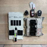 2012 BMW 328i F30 N20 Engine Control Module DME ECU Set (7646763) – OEM