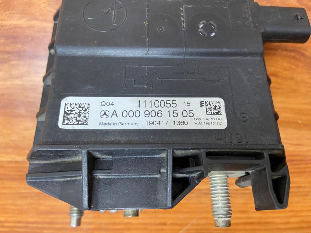 2016-2020 Mercedes AMG GT S Battery Current Limiter A0009061505 C-Class W205 E-Class OEM