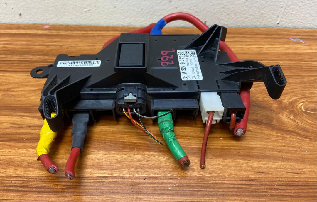 Mercedes-Benz S-Class Passenger Side Fuse Box A2225402650 W222 S Coupe C217 OEM