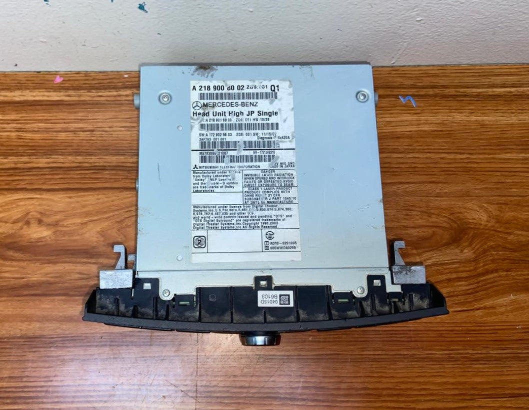 Mercedes-Benz Head Unit CD Player A2189008002 CLS-Class W218 OEM Radio Audio