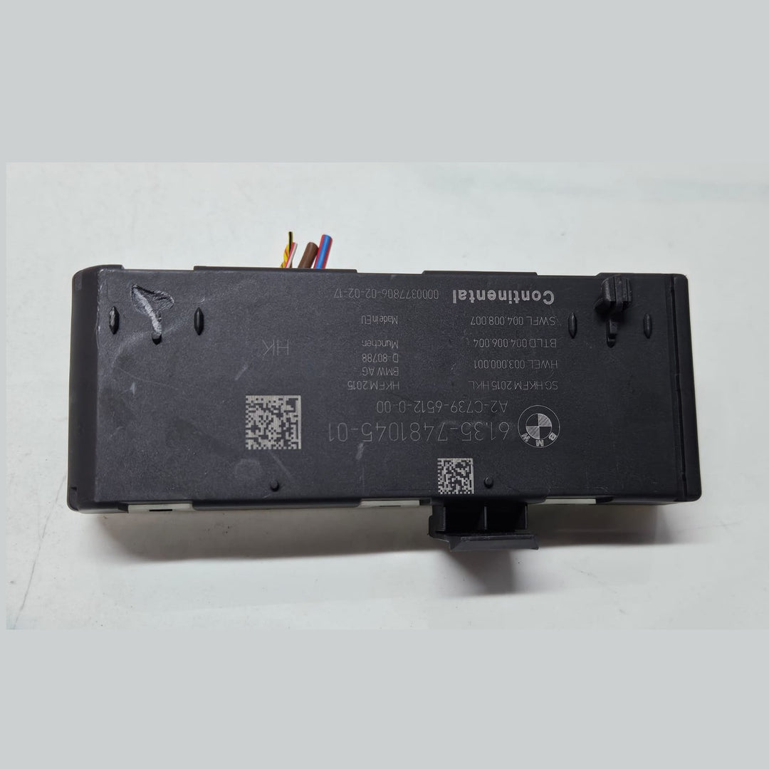 BMW 7 Series G11 G12 Trunk Control Unit 7481045 OEM USED