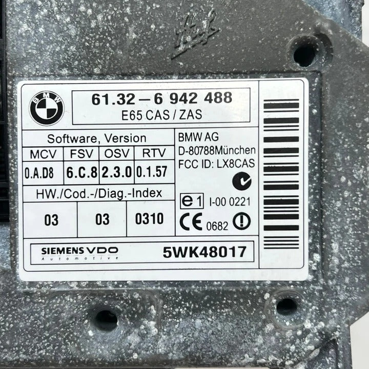 BMW X5 E53 / E60 / E61 / E63 / E64 3.6 / 4.4 V8 ENGINE CONTROL UNIT ECU 7544610