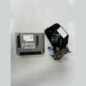 BMW 06-07 E60 E61 E63 E65 E66 550i 650i 750i N62 ENGINE ECU DME CAS ZAS SET 7566706