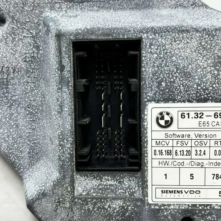 BMW 06-07 E60 E61 E63 E65 E66 550i 650i 750i N62 ENGINE ECU DME CAS ZAS SET 7566706