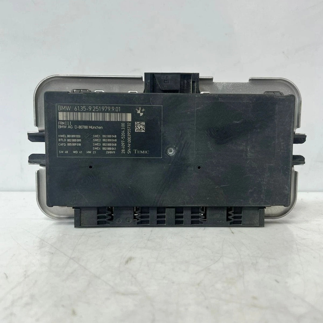2010–2014 BMW X3 F25 FRM3 Footwell Control Module (9251979) – OEM