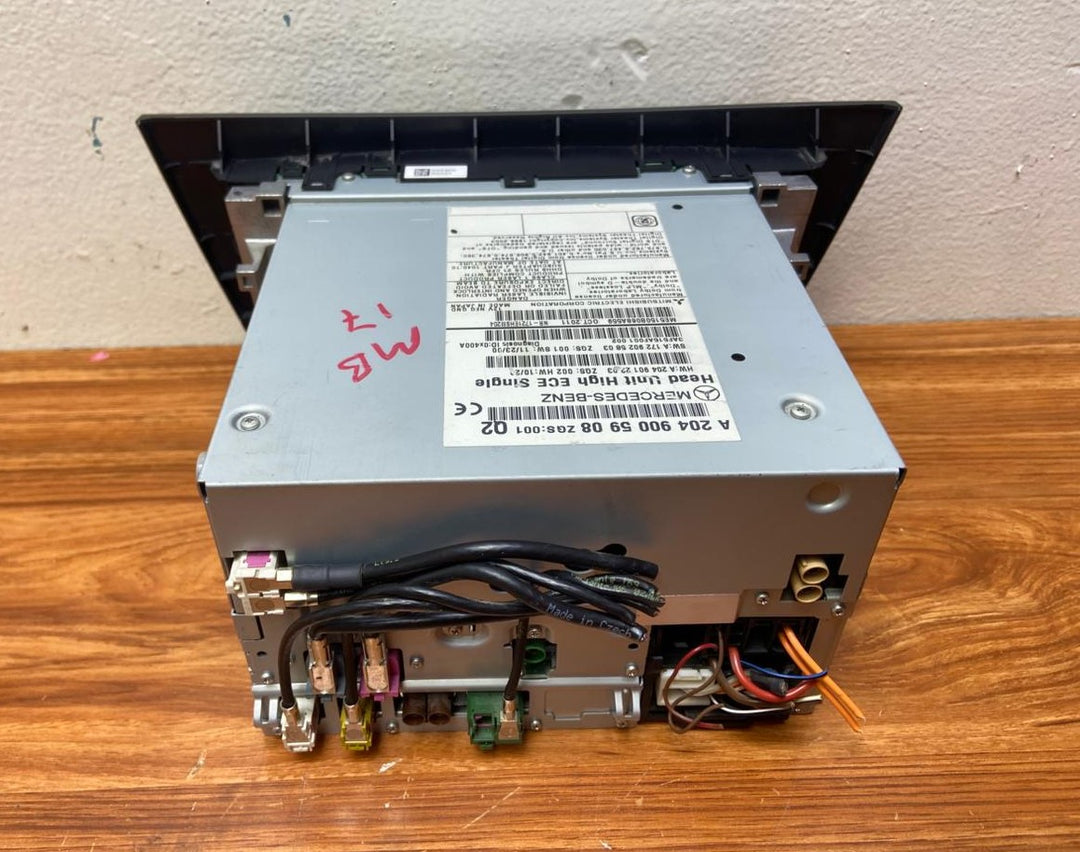 Mercedes-Benz Head Unit CD Player A2049005908 C-Class W204 OEM Radio Audio