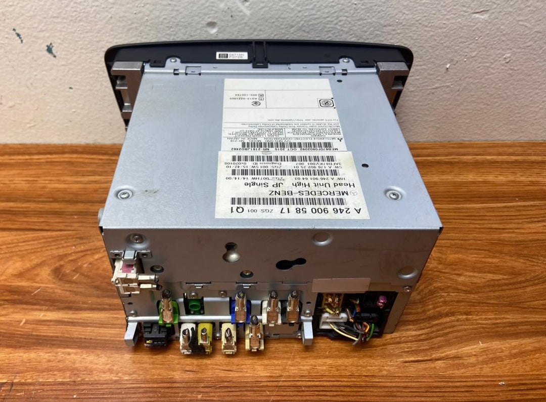Mercedes-Benz Head Unit CD Player A2469005817 A-Class W246 B-Class OEM Radio Audio