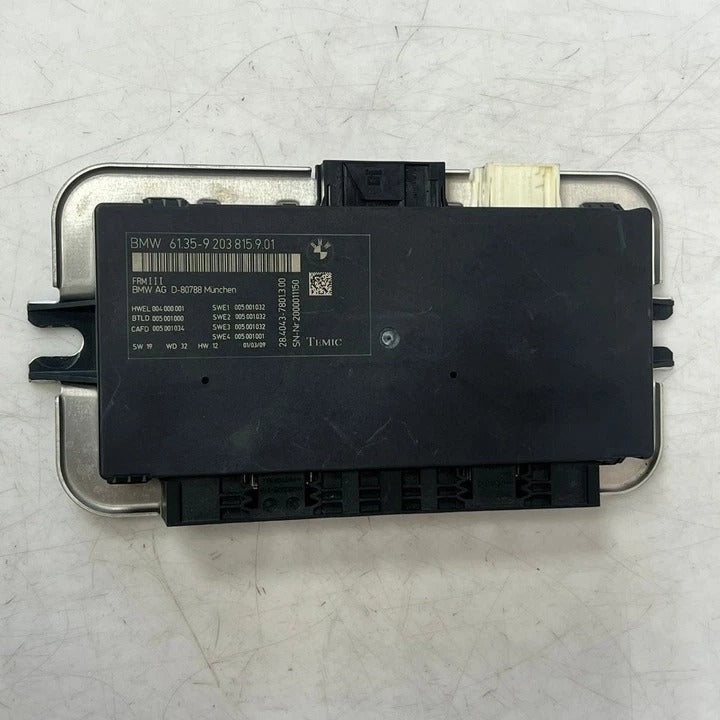 2009–2015 BMW F01 F02 F07 740i 750i 550i 650i FRM3 Footwell Module (9203815) – OEM